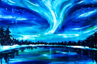Paint Nite: Lighthearted Northern Lights